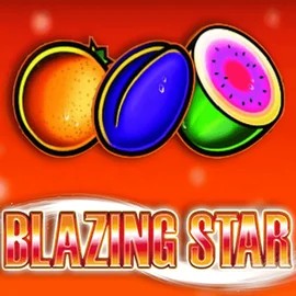 Blazing Star logo by Merkur Gaming at Pokie Spins Casino