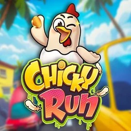Chicky Run game by PG Soft – logo hosted on Pokie Spins Casino