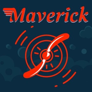 Maverick slot icon by AD LUNAM, available at Pokie Spins Casino