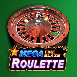 Mega Fire Blaze Roulette logo – Table Games by Playtech at Pokie Spins Casino