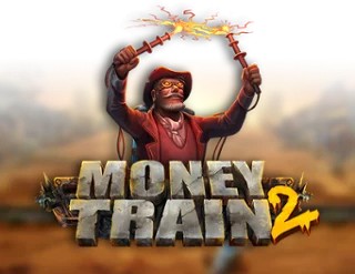 Official Slots logo: Money Train 2 by Relax Gaming at Pokie Spins Casino