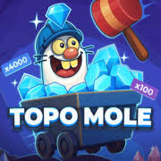 Topo Mole Game logo by InOut Pokie Spins Casino
